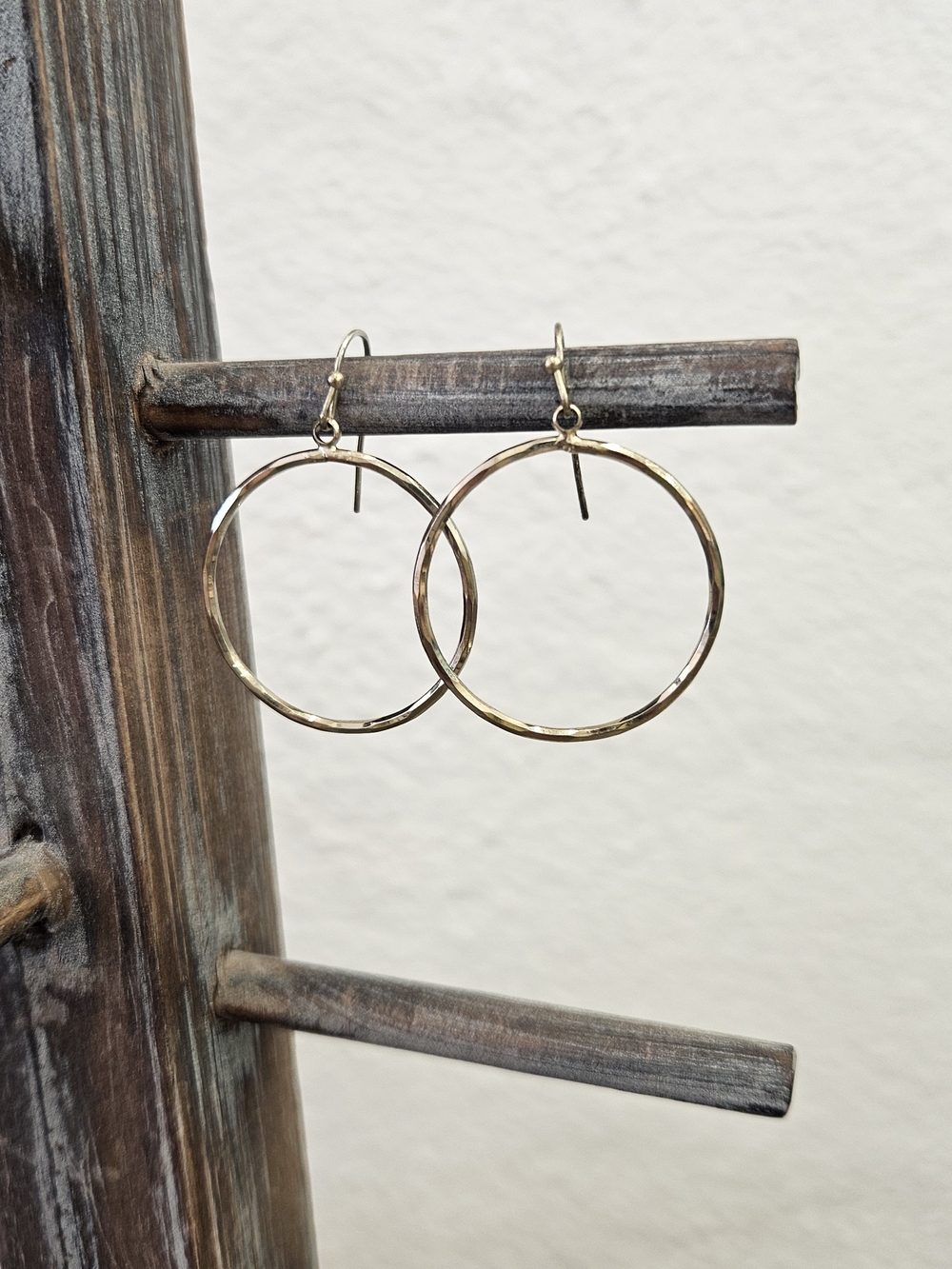 Gold Hoop Drop Earrings - Classic Women Jewelry